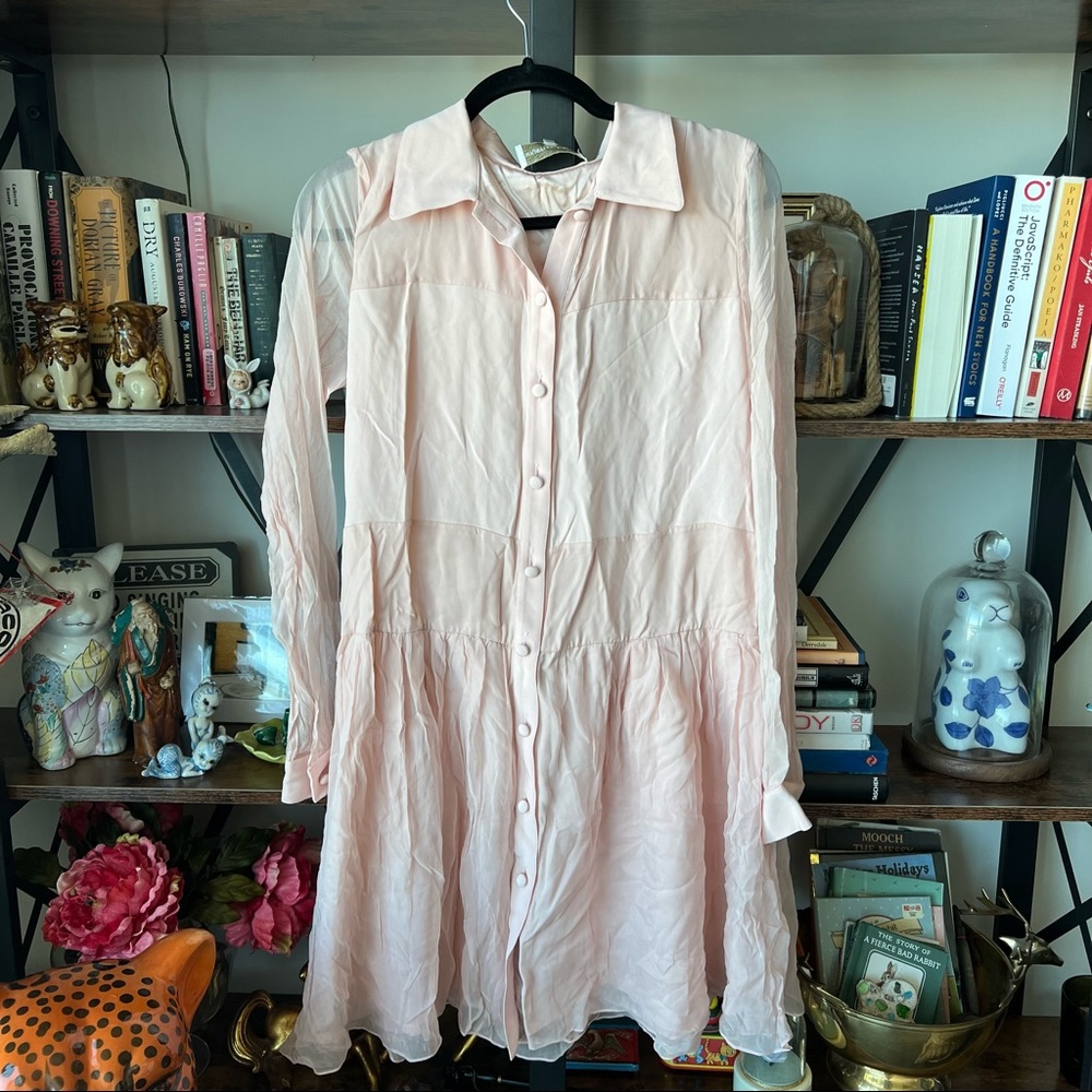 Christian Siriano | Silk Shirt Dress